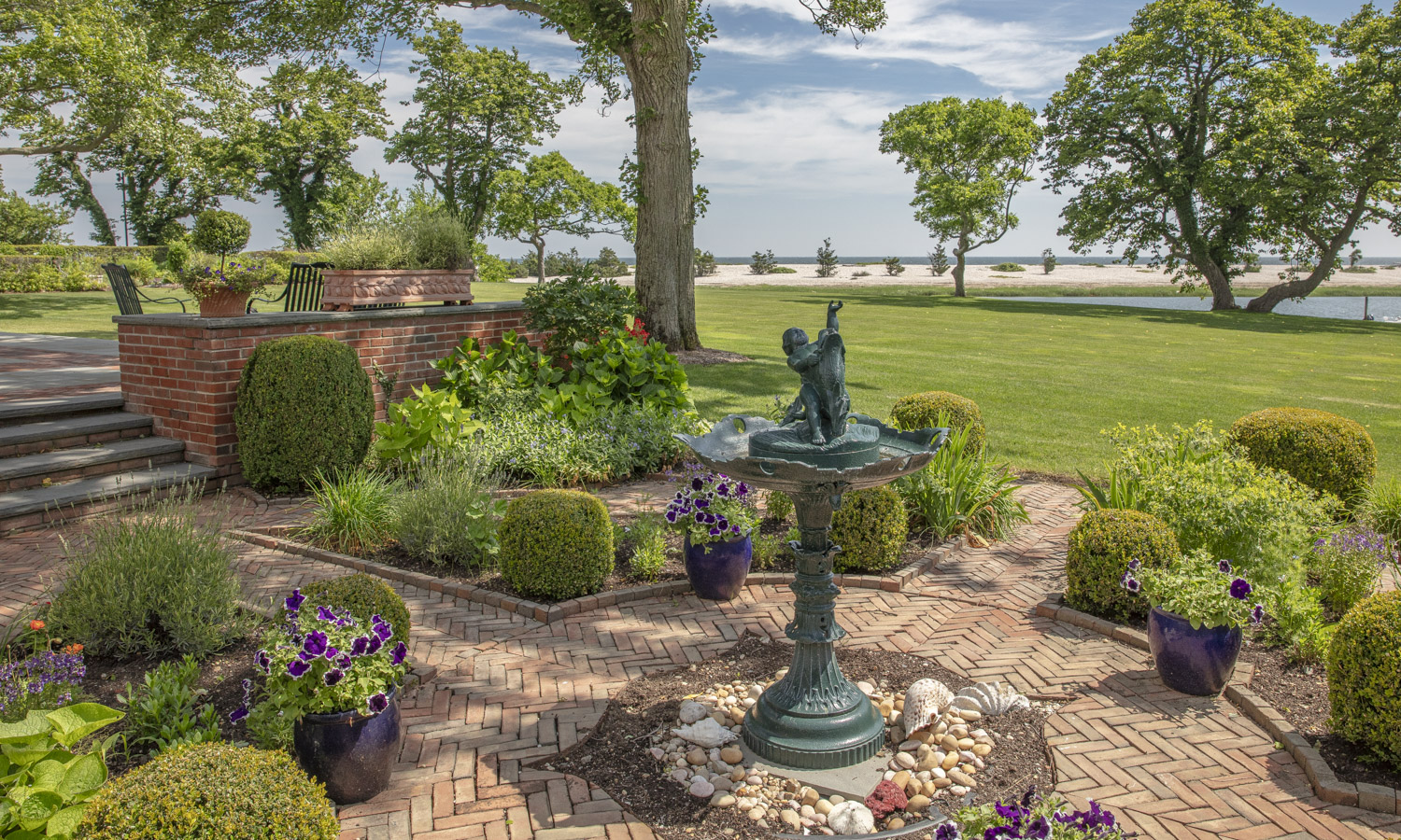 Gallery: Seaside Landscape; Tags: Landscape Design, Landscape Development, Hardscape, Landscape Maintenance, Long Island Landscaping, North Shore Landscapes, North Fork Landscaping Company, Old  Field Development