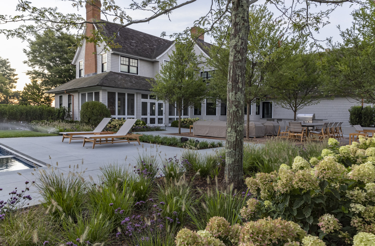 Gallery: Hamptons Landscape Development; Tags: Hamptons Landscape Design, Landscape Development, Hardscape, Hamptons Maintenance, Long Island Landscaping, Hamptons Landscapes, North Fork Landscaping Company, Bridgehampton Property Development 